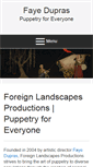 Mobile Screenshot of fayedupras.com